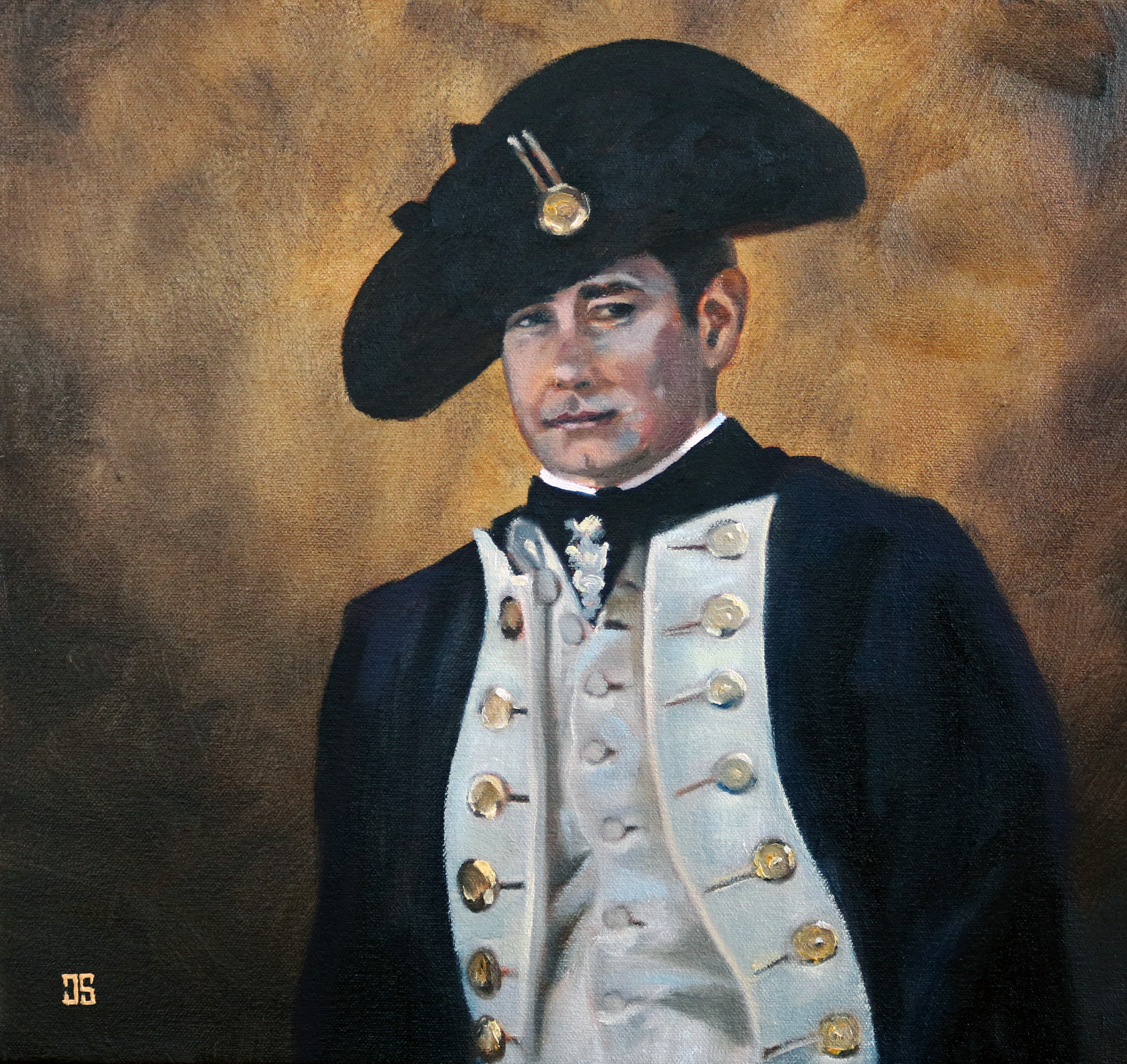 Oil painting "The Gentleman" by Jeffrey Dale Starr